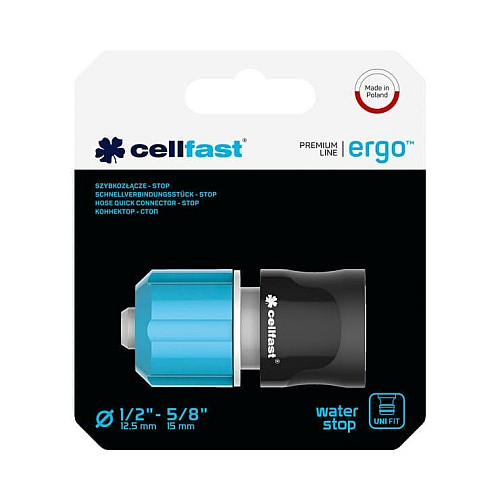 Конектор-стоп Cellfast ERGO 1/2