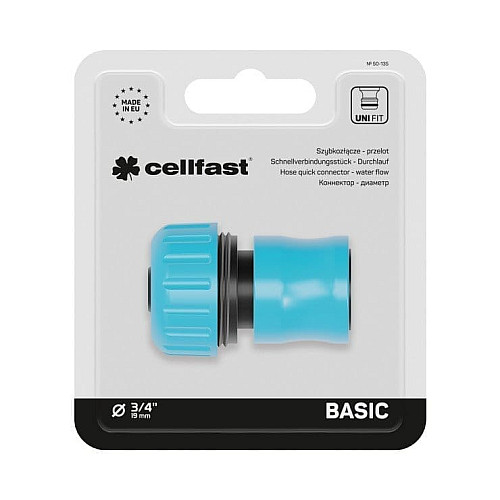 Конектор-діаметр Cellfast BASIC 3/4
