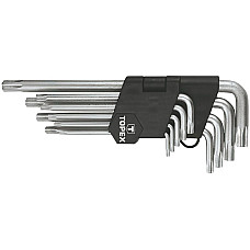 Ключі Torx TOPEX, довгі, CrV, T10-T50, набір 9шт