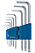Ключі шестигранні Bosch Professional, кулястий наконечник, набір 9шт