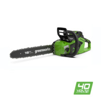 Ланцюгова пила акумуляторна Greenworks GD40CS18