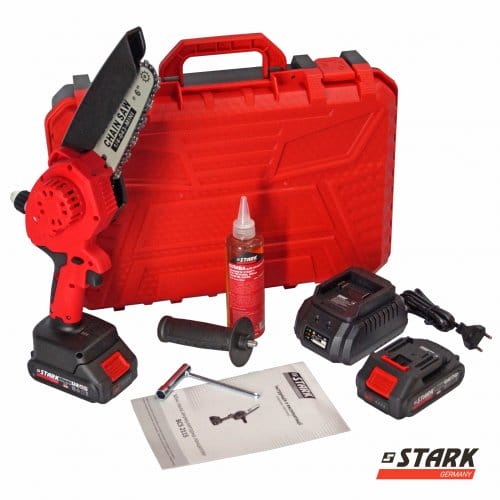 Мини-пила аккумуляторная STARK BCS-2115 (310900001) + 2 АКБ и ЗУ комплект