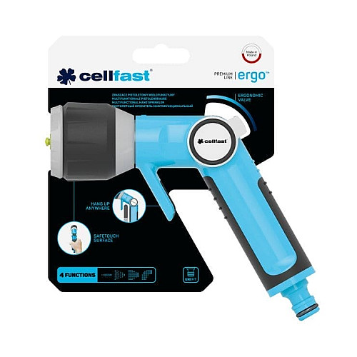 Пістолетний зрошувач багатофункціональний Cellfast ERGO (53-330)