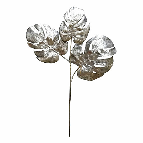 Гілка штучна Monstera платина 65 см Engard (TW-21)