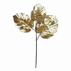 Гілка штучна Monstera золото 65 см Engard (TW-20)