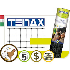 Сітка вольерная TENAX AVIARY 16х19 мм, рул.200х1 м