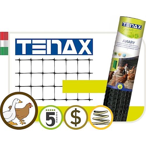 Сітка вольерная TENAX AVIARY 16х19 мм, рул.200х1 м