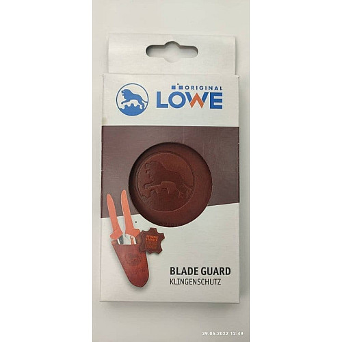 Чехол защитный кожаный для лезвий (короткий) Lowe (9807)
