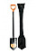 Чохол на лопату Fiskars Solid чорний (131426)
