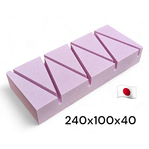 Точильный корректирующий камень японский водный 100 grit KYO HIGASHIYAMA 240x100x40 мм, 1,78 кг (1110253)