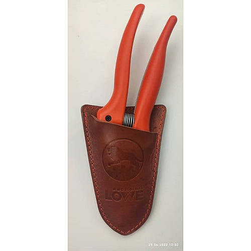 Чехол защитный кожаный для лезвий (короткий) Lowe (9807)