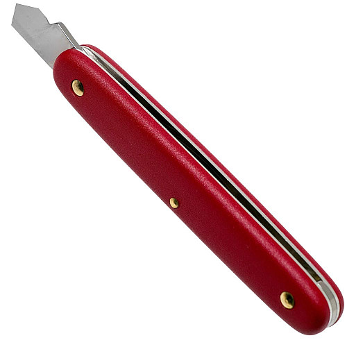 Ніж Victorinox Budding Combi садовий 100мм/2функ/матовий червоний, блістер