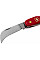 Ніж Victorinox Budding-Pruning 3 садовий 100мм/3функ/матовий червоний, блістер