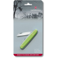 Ніж Victorinox Floral садовий 100мм/1функ/матовий зелений, блістер