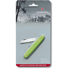 Нож Victorinox Floral садовый 100мм/1функ/матовый зеленый, блистер