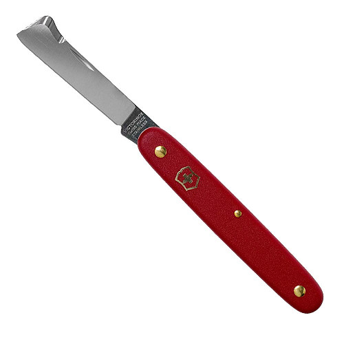 Ніж Victorinox Budding Combi садовий 100мм/2функ/матовий червоний, блістер