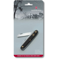 Ніж Victorinox Floral садовий 100мм/1функ/матовий чорний, блістер