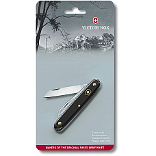 Ніж Victorinox Floral садовий 100мм/1функ/матовий чорний, блістер