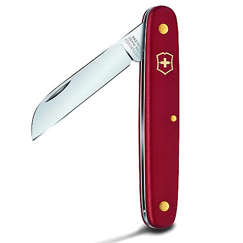 Ніж Victorinox Floral садовий 100мм/1функ/матовий червоний