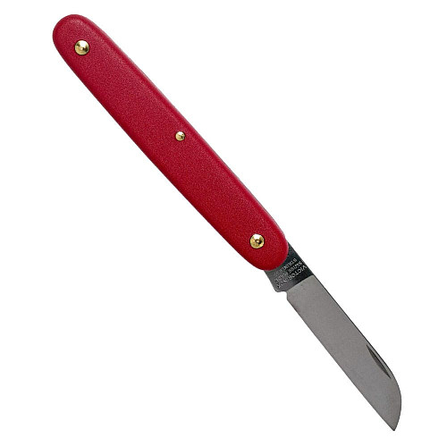 Нож Victorinox Floral Left садовый 100мм/1функ/матовый красный, блистер