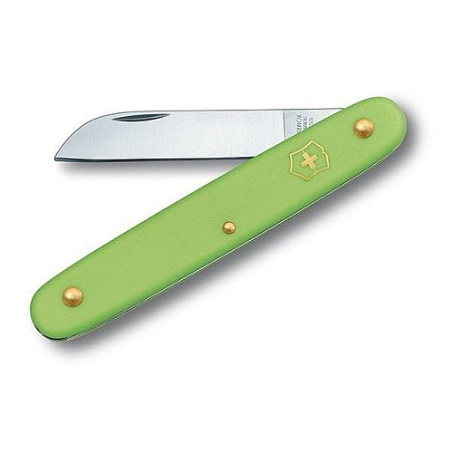 Ніж Victorinox Floral садовий 100мм/1функ/матовий зелений, блістер