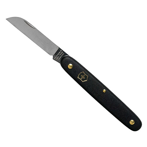 Нож Victorinox Floral садовый 100мм/1функ/матовый черный, блистер