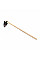 Кованая мотыга Bellota 328-B.B CM1200 220 мм с черенком