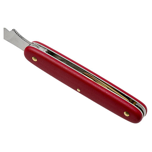 Ніж Victorinox Budding Combi 2 садовий 100мм/3функ/матовий червоний