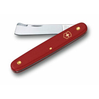 Нож Victorinox Budding Combi садовый 100мм/2функ/матовый красный