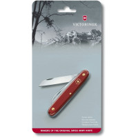 Нож Victorinox Floral садовый 100мм/1функ/матовый красный, блистер