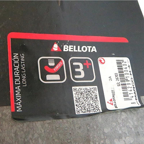 Кована мотика Bellota 2-A.B CM1200 140 мм з живцем