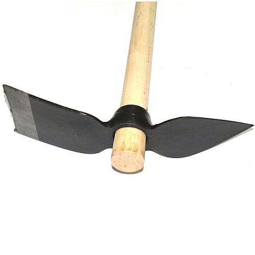 Кованая мотыга Bellota 230-A.B CM1200 70 мм двухсторонняя с черенком.