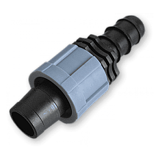 Конектор для крапельної стрічки / трубка PE 16мм, DSTA08-16L