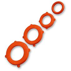 Комплект прокладок ORANGE - 4х6шт, BLACK LINE, ECO-UO424