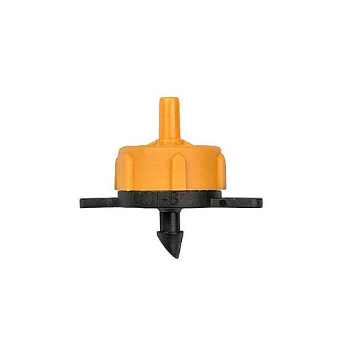 Емітер (DSE-0102L) з компенсацією 2 л/год, 0,5-3,5 Bar, вихід 4мм, DSE-PCT02