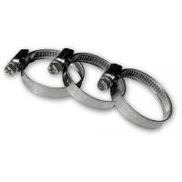 Хомут черв'ячний нержавіючий BRADAS 190-210мм, BSW2190-210/9