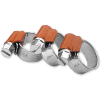 Хомут червячный W1 FORCE ORANGE 10-16мм, DB 10-16/9PB