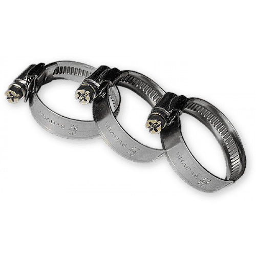 Хомут черв'ячний нержавіючий BRADAS 140-160мм, BSW2140-160/12