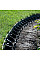 Бордюр садовий 58х1000мм, RIM-BORD, чорний, OBRB58