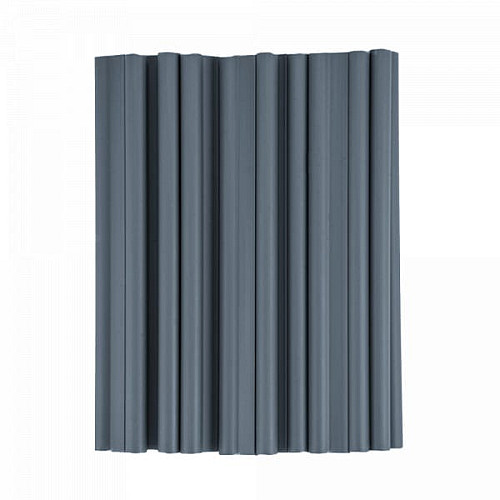 Клипсы для ограждающих лент SOLID, серые, 19 см, 20 шт., TOBKS1920GY