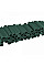 Клипсы для ограждающих лент SOLID, зеленые, 4,75 см, 40 шт., TOBKS4740GR