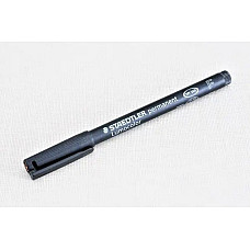 Маркер перманентний водостійкий Staedtler Pancolor Lumocolor 303F, чорний 0,6 мм