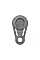 Кліпси для петель BUNGEE CORD CLIPS сірі, 12шт. у блістері, BCK1-B