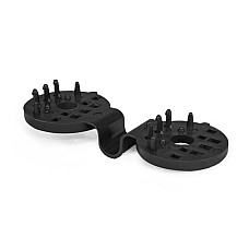 Зажим BUNGEE CORD CLIPS, черный, BCK4-BK-L