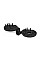 Зажим BUNGEE CORD CLIPS, чорний, BCK4-BK-L