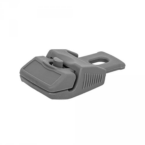 Затискачі для кріплення BUNGEE CORD CLIPS сірі, 10шт. у блістері, BCK2-B
