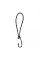 Петля еластична 20см з металевим гачком  х 25шт. BUNGEE CORD HOOK, BCH4-0620GY-B