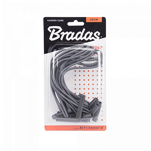 Гумка еластична із засувкою BUNGEE CORD T BAR, довжина 15 см, блістер, BCT1-0415GY-B