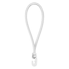 Петля еластична 25см з гачком PVC BUNGEE CORD HOOK, BCH3-0425WH-E