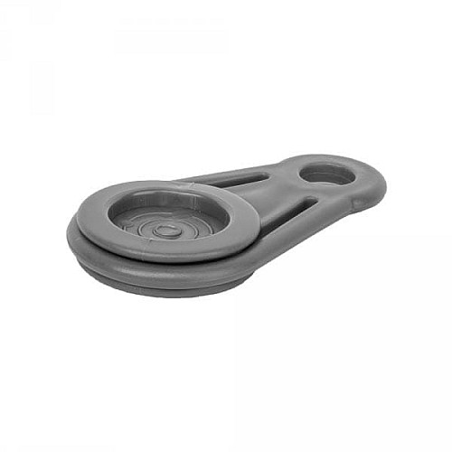 Кліпси для петель BUNGEE CORD CLIPS сірі, 12шт. у блістері, BCK1-B